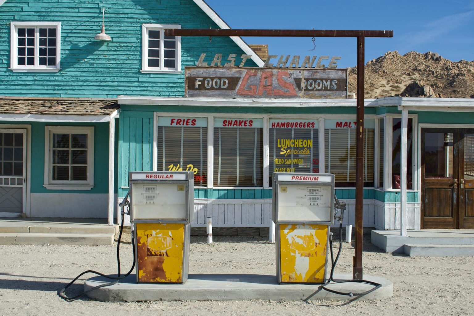 Gas station fuel pump displaying different gasoline grade options