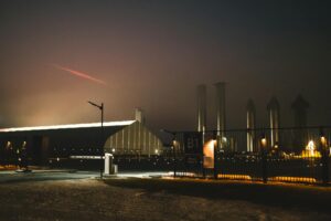 Rocket launching into space representing SpaceX's growing valuation