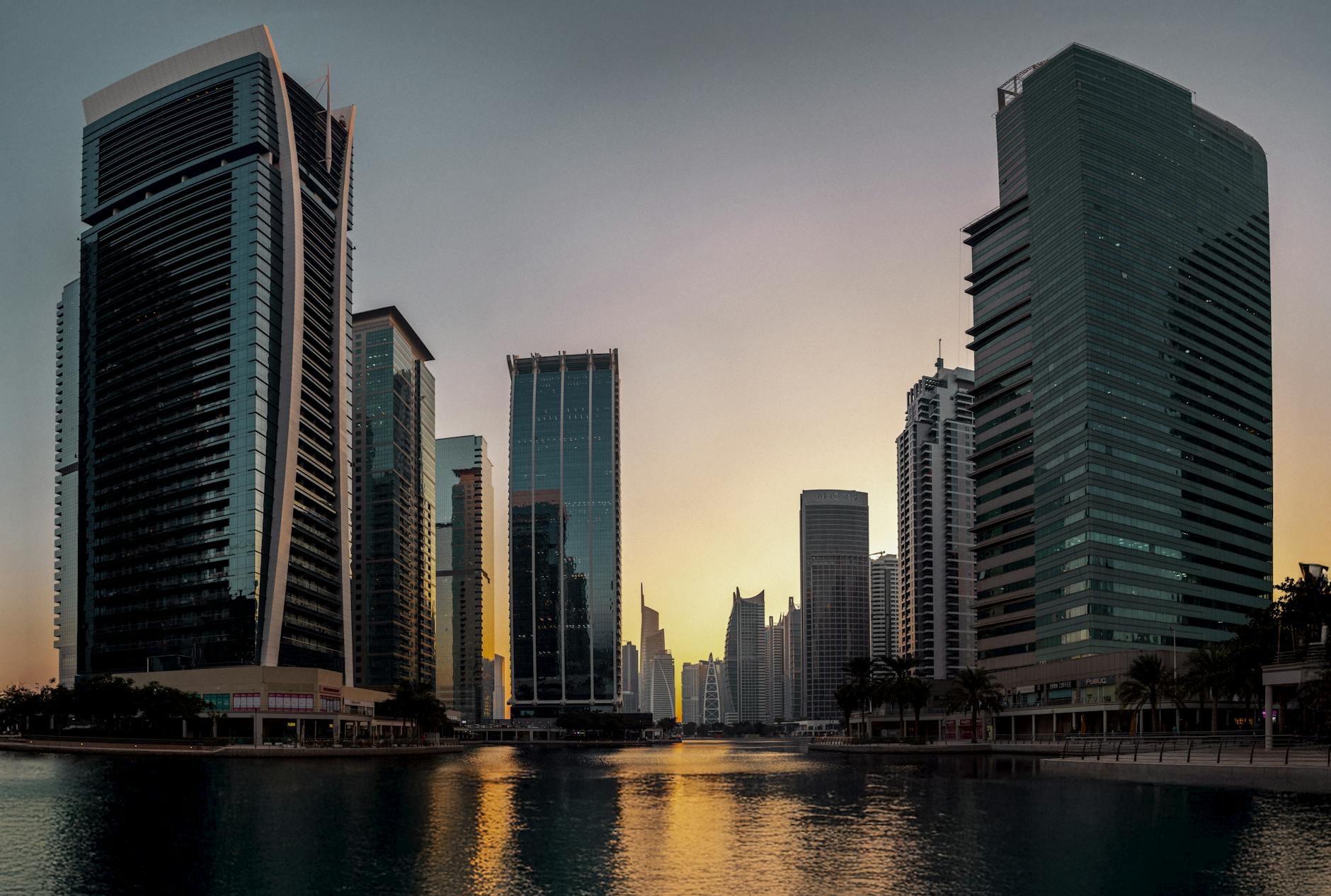 Dubai city skyline showing urban landscape for air taxi services