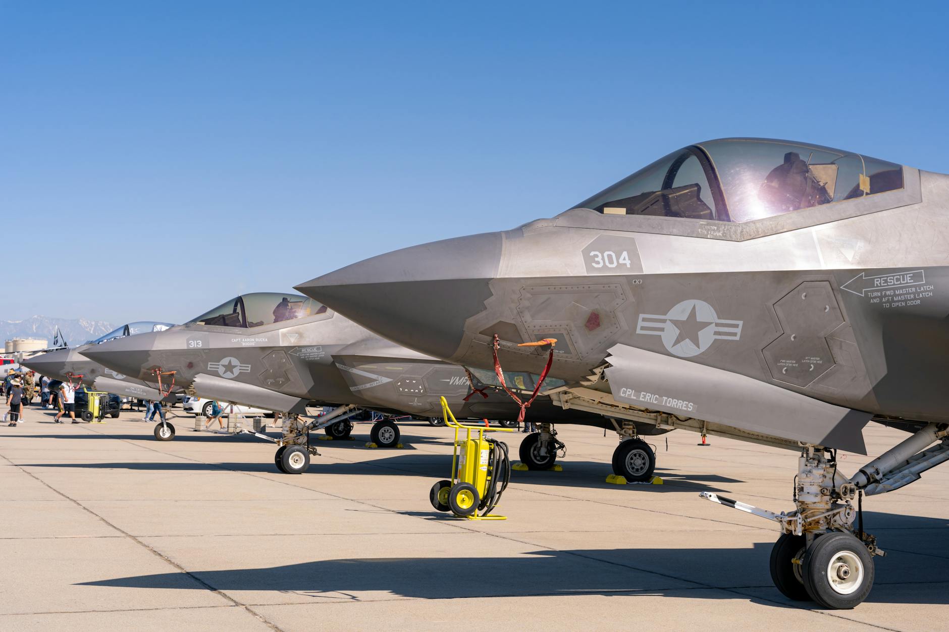 Defense contractor manufacturing facility with aircraft assembly