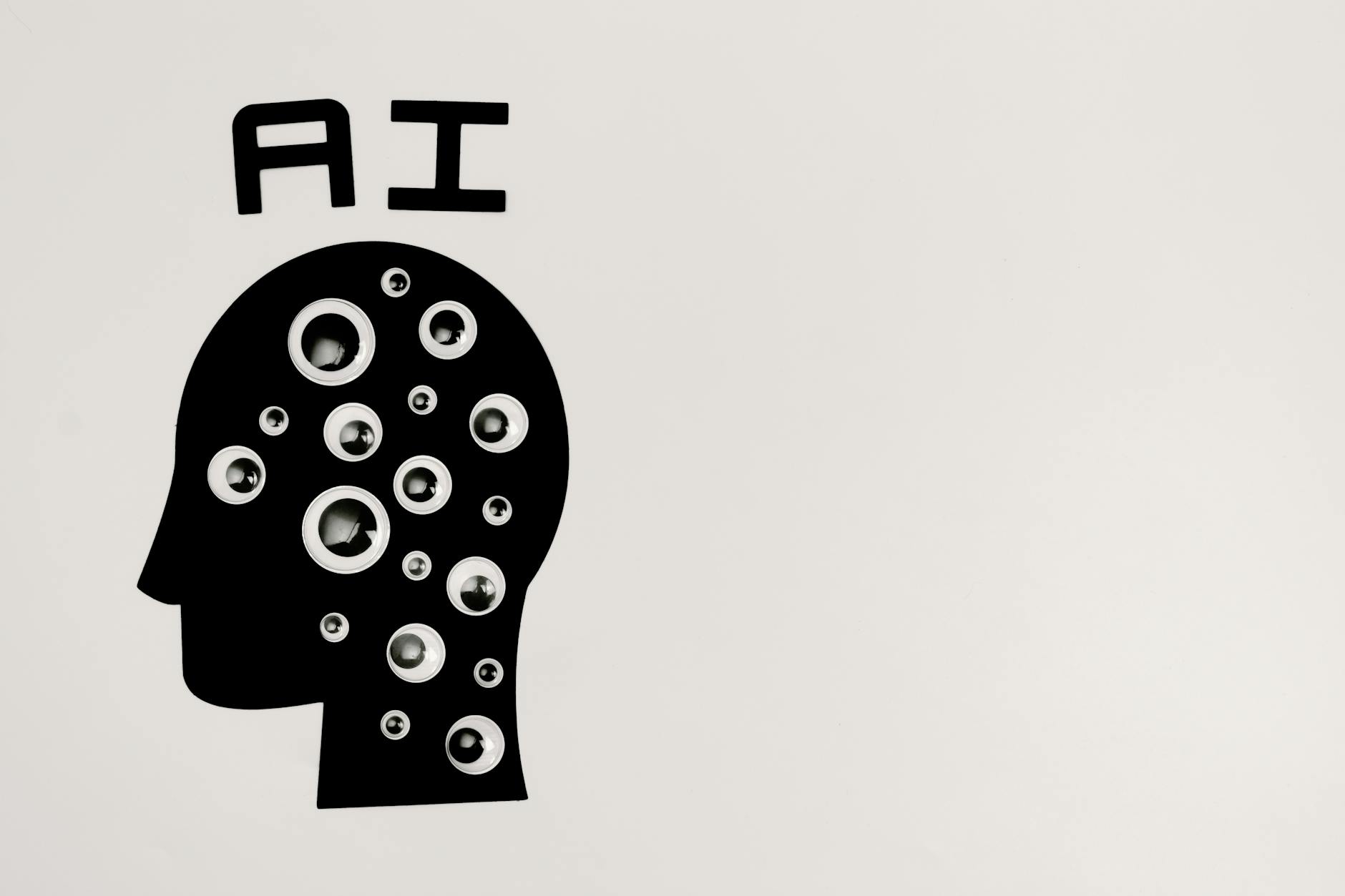 Abstract visualization of AI and machine learning concepts