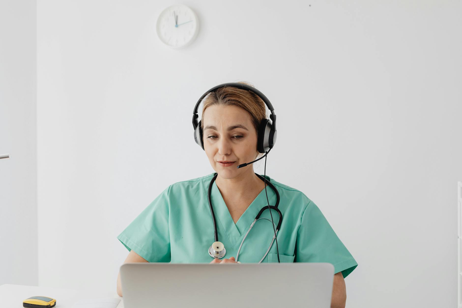 Healthcare technology equipment in medical setting