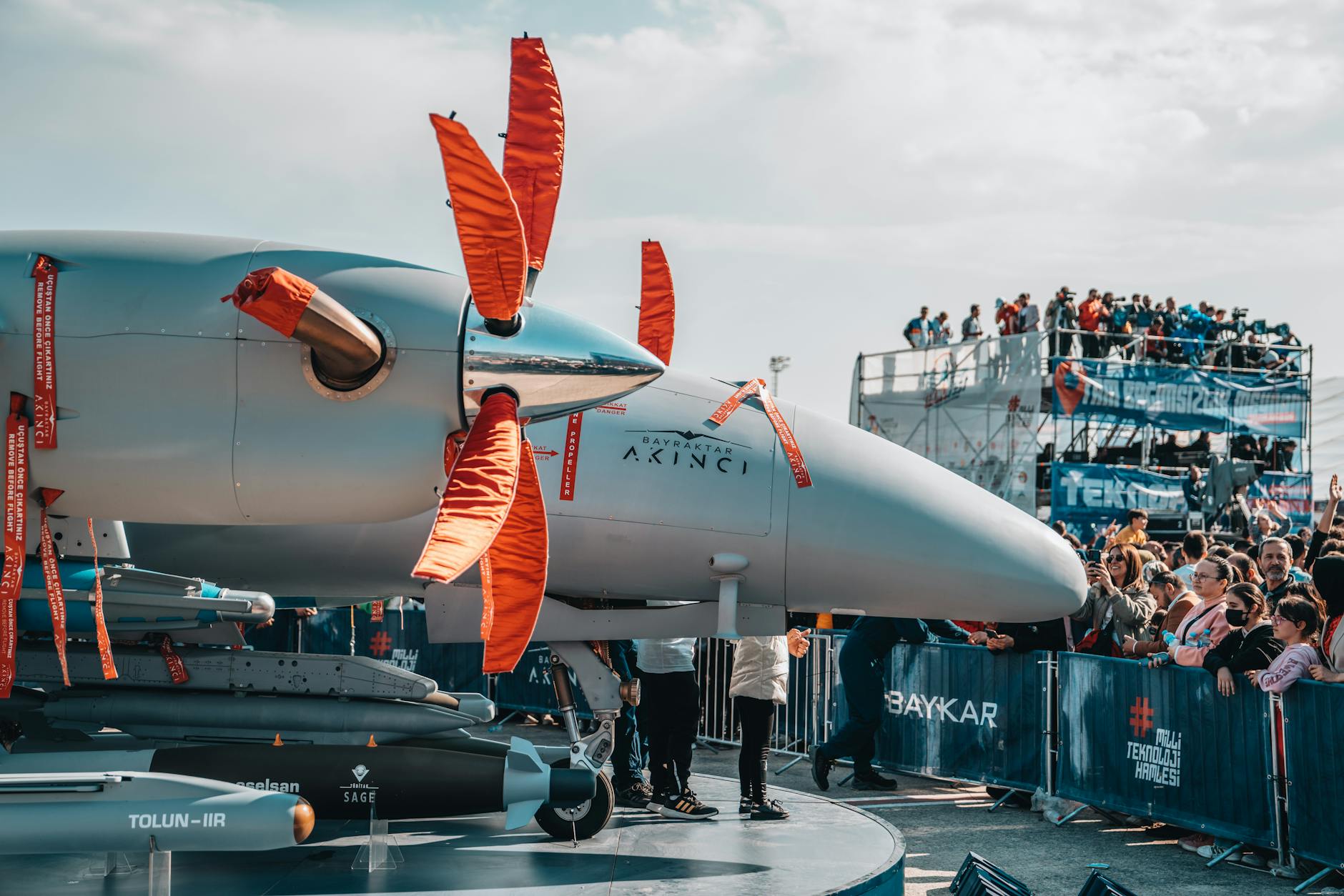 Advanced military radar or defense equipment installation