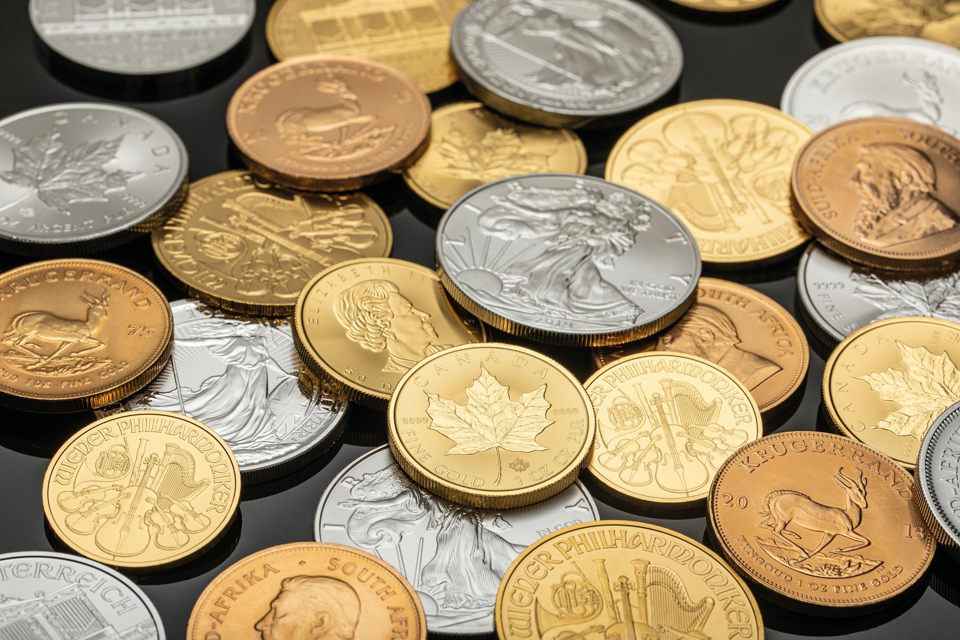 Gold coins and precious metal investments