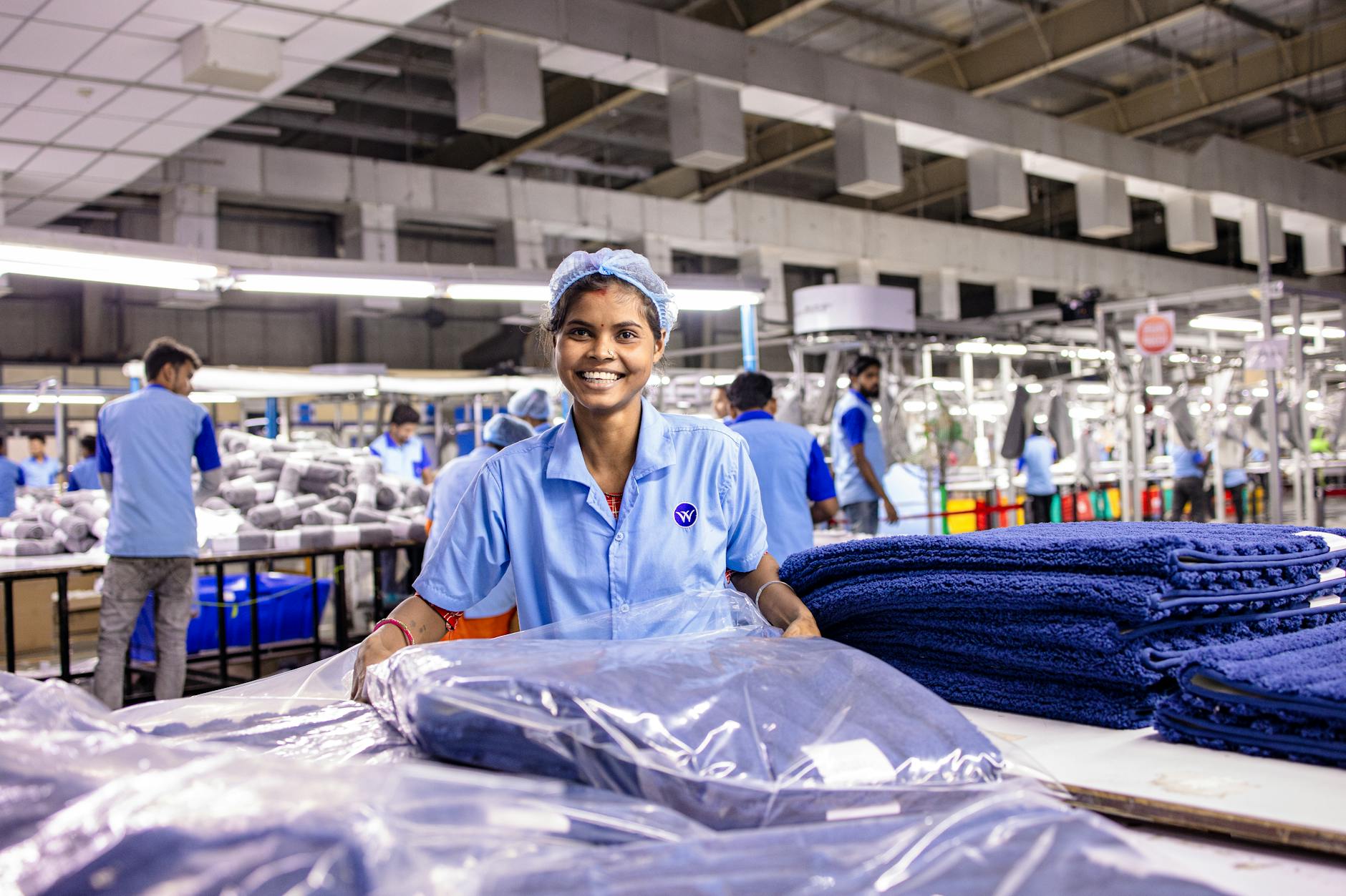 Industrial workers in manufacturing facility representing Berkshire subsidiaries
