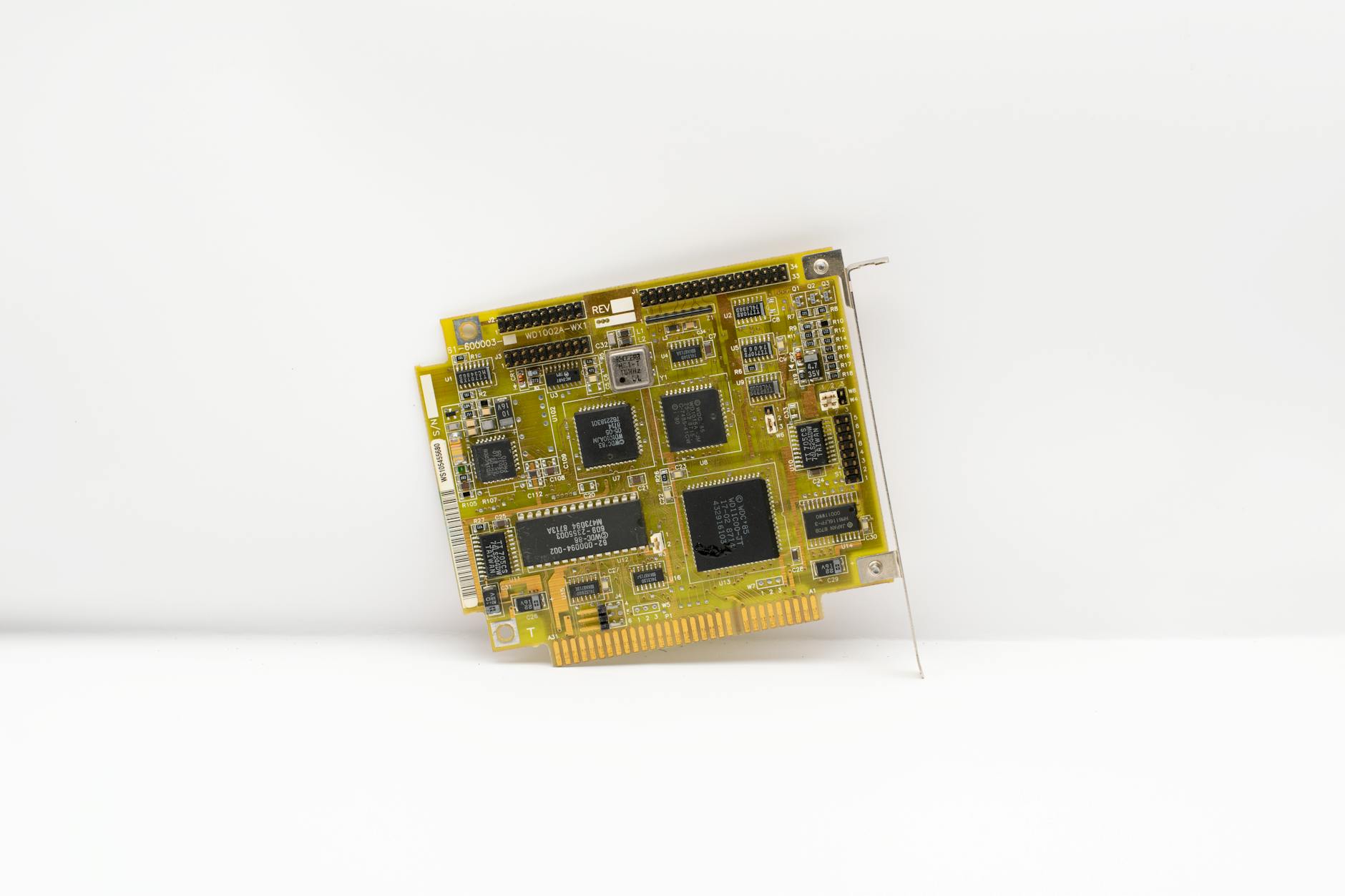 Close-up of a semiconductor chip representing Nvidia's expansion into PC hardware