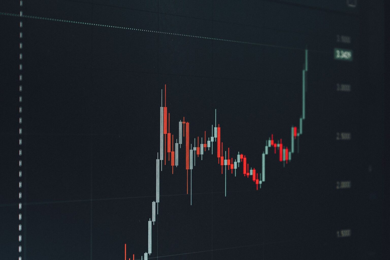 Trader reviewing long-duration bond yields on a financial terminal