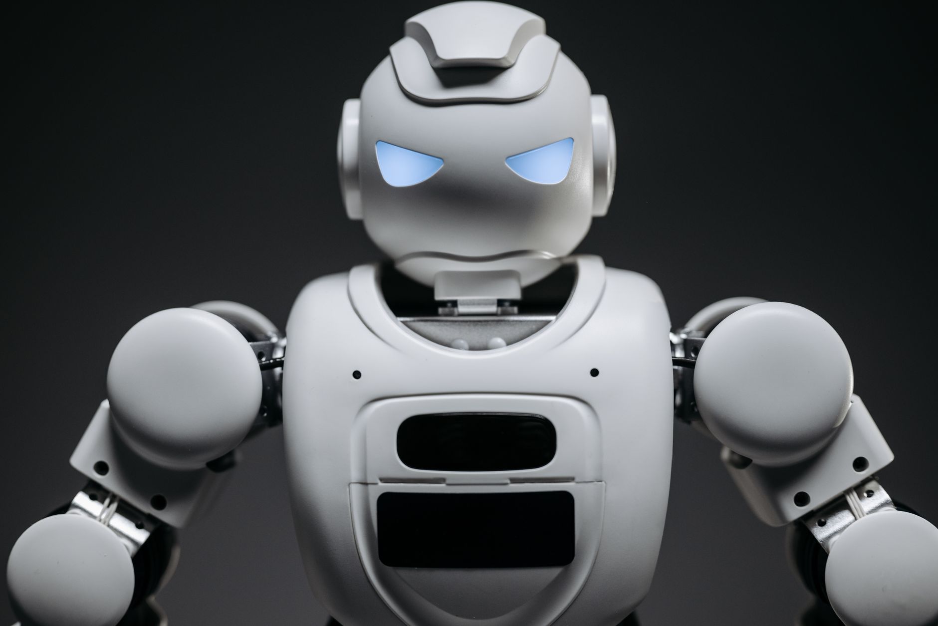 Abstract visualization of artificial intelligence and machine learning computing power